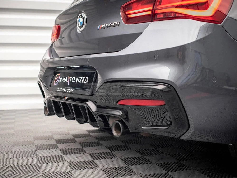 Maxton Design Rear Valance BMW 1-Series F20 F21 M-power Facelift