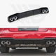 Maxton Design Rear Valance + Exhaust Ends Imitation Audi A7 C8 S-line 2017-