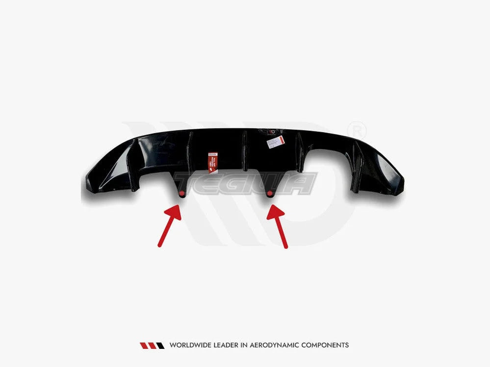 Maxton Design Rear Valance Ford Fiesta MK8 ST