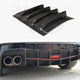 Maxton Design Rear Valance Honda Civic IX Type R 15-17