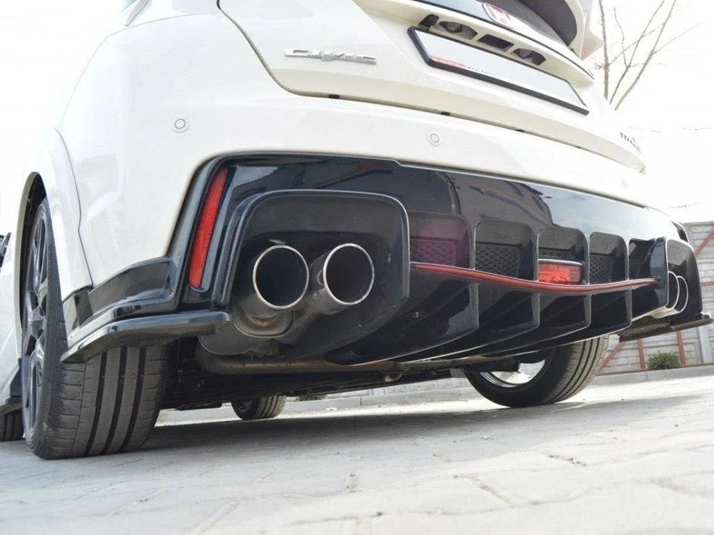 Maxton Design Rear Valance Honda Civic IX Type R 15-17