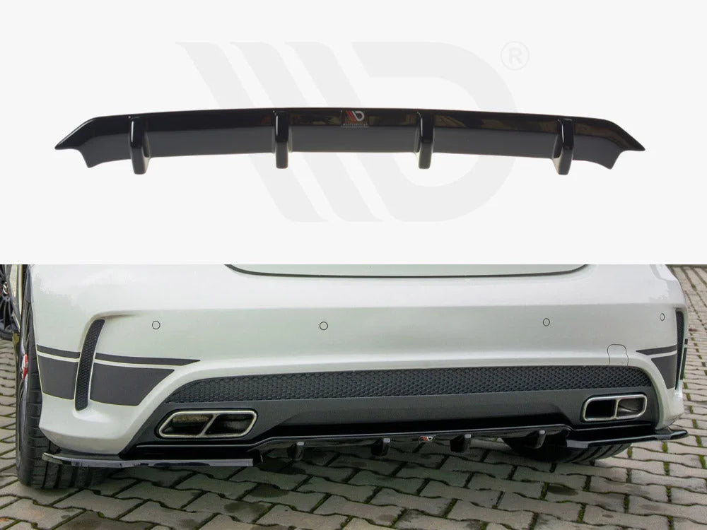 Maxton Design Rear Valance Mercedes A45 AMG W176 01-15