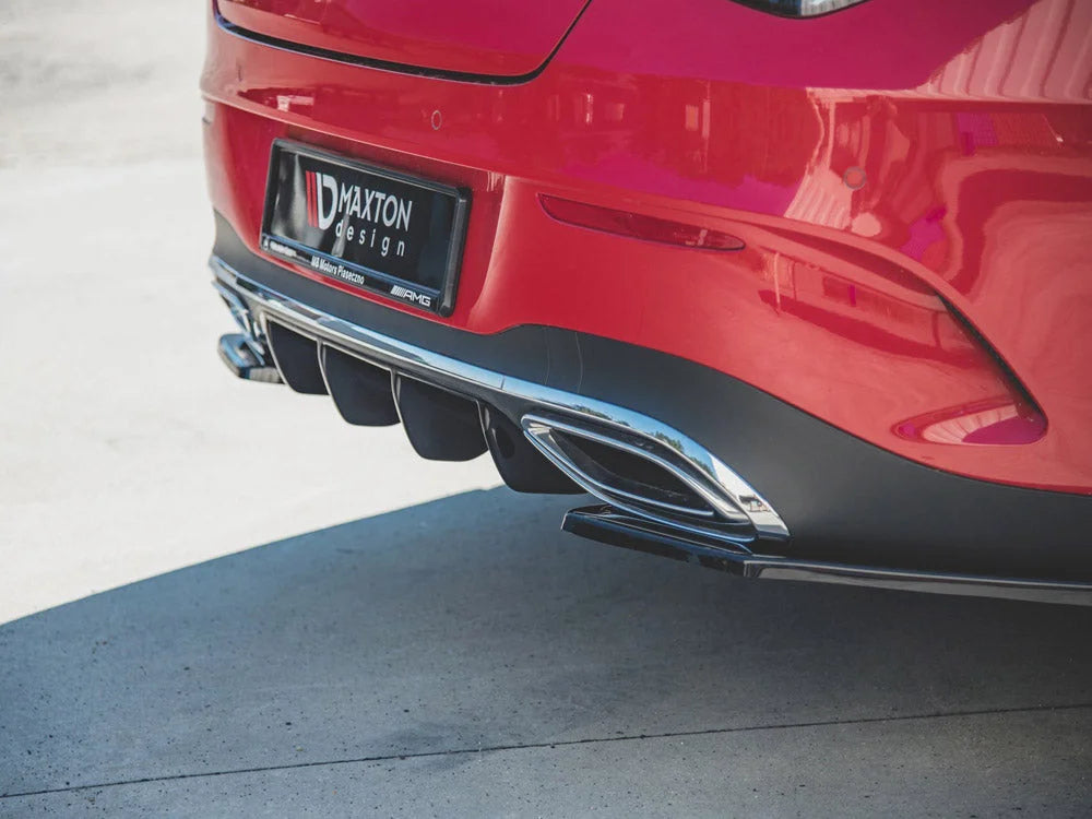 Maxton Design Rear Valance Mercedes-benz CLA Shooting Brake Amg-line X118 2019-