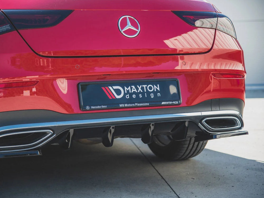 Maxton Design Rear Valance Mercedes-benz CLA Shooting Brake Amg-line X118 2019-