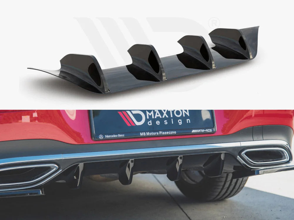 Maxton Design Rear Valance Mercedes-benz CLA Shooting Brake Amg-line X118 2019-