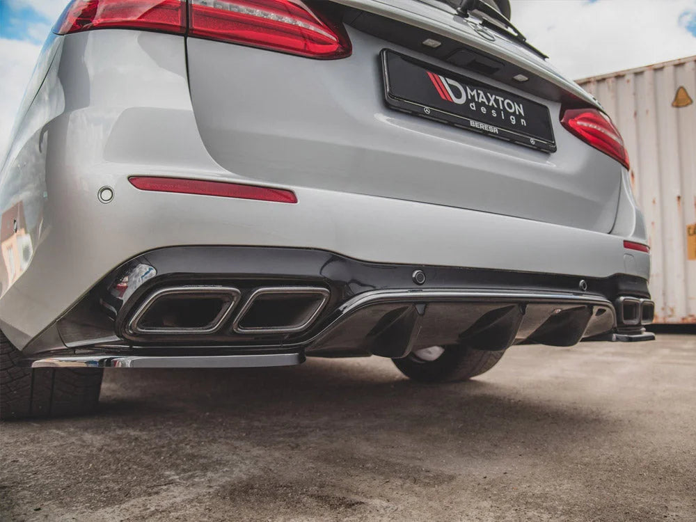 Maxton Design Rear Valance Mercedes Benz E63 AMG Estate sedan S213 W213 2017-