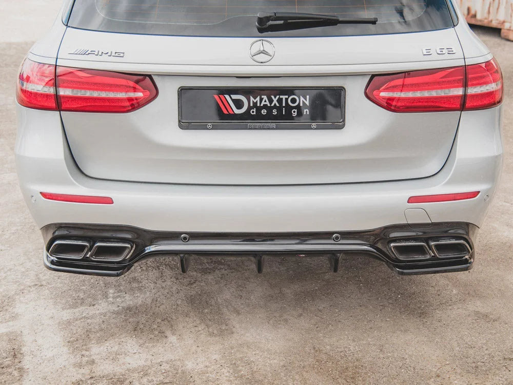 Maxton Design Rear Valance Mercedes Benz E63 AMG Estate sedan S213 W213 2017-