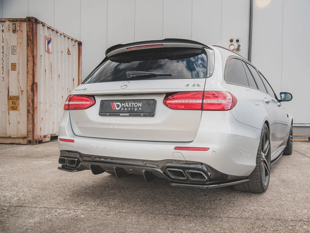 Maxton Design Rear Valance Mercedes Benz E63 AMG Estate sedan S213 W213 2017-