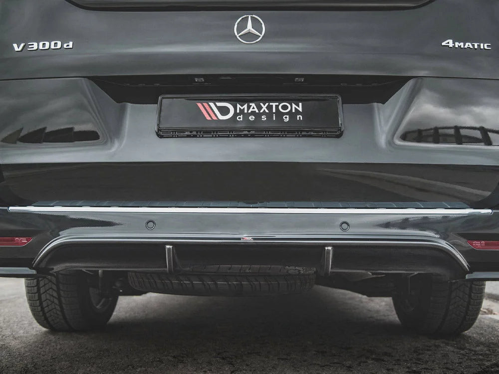 Maxton Design Rear Valance Mercedes-benz V-class Amg-line W447 Facelift 2019-