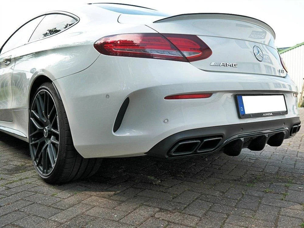 Maxton Design Rear Valance Mercedes C 205 63 AMG Coupe 15-18