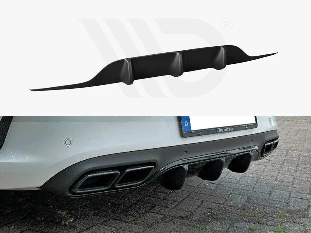 Maxton Design Rear Valance Mercedes C 205 63 AMG Coupe 15-18