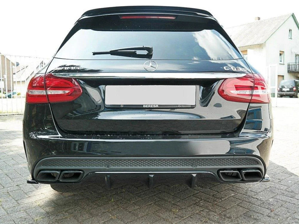 Maxton Design Rear Valance Mercedes C-class S205 63 AMG Estate 15-18