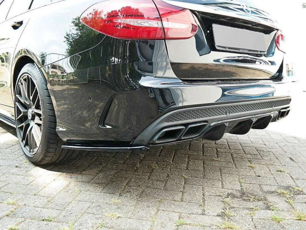 Maxton Design Rear Valance Mercedes C-class S205 63 AMG Estate 15-18