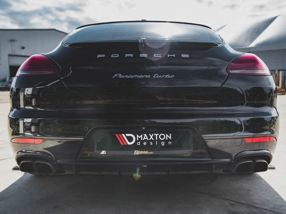 Maxton Design Rear Valance Porsche Panamera Turbo 970 Facelift 13-16