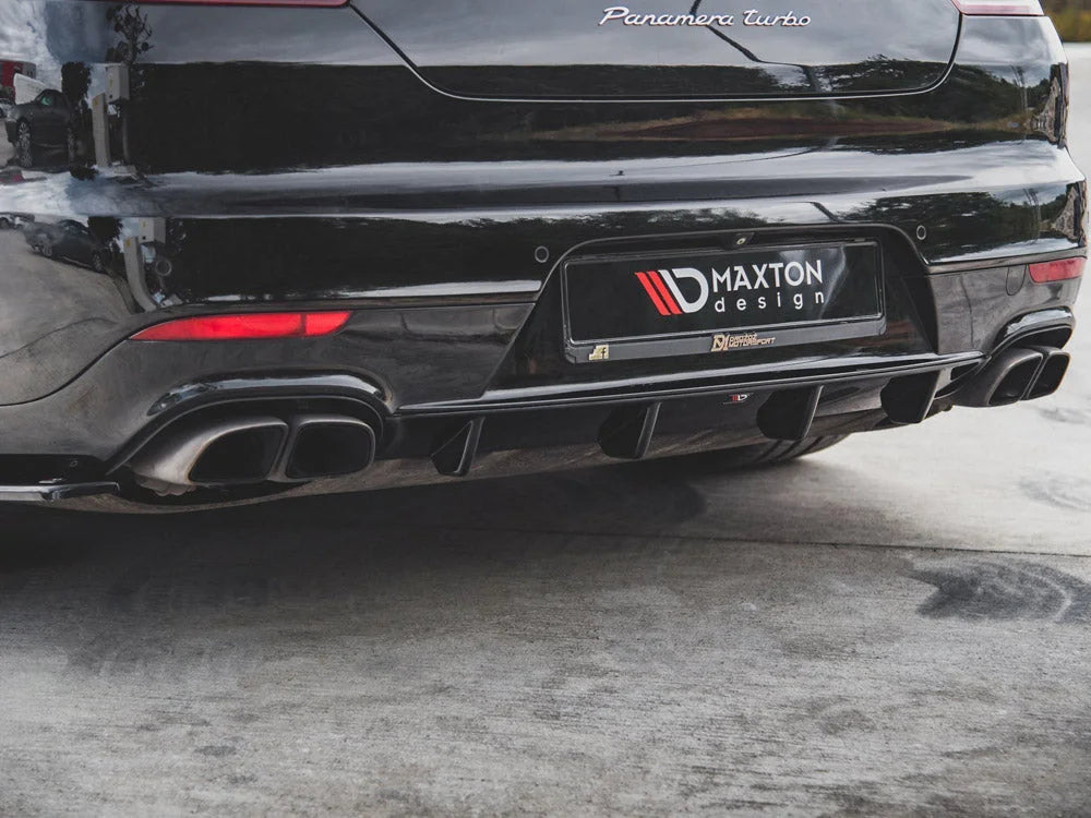 Maxton Design Rear Valance Porsche Panamera Turbo 970 Facelift 13-16