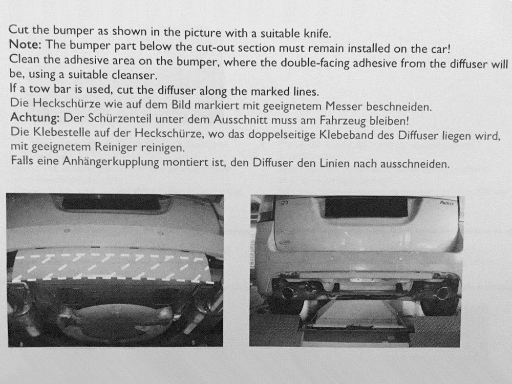 Maxton Design Rear Valance SAAB 9-3 AERO MK2 Facelift 2097-11