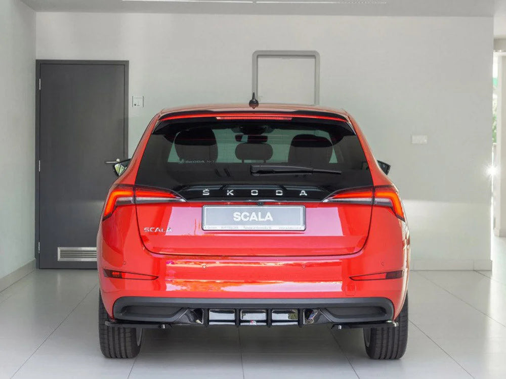 Maxton Design Rear Valance Skoda Scala 2019-UP