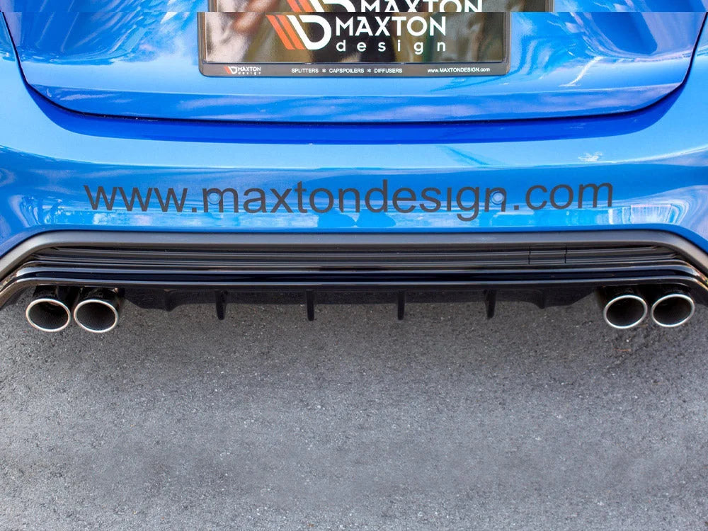 Maxton Design Rear Valance V.2 Ford Focus MK4 ST-Line 2018-