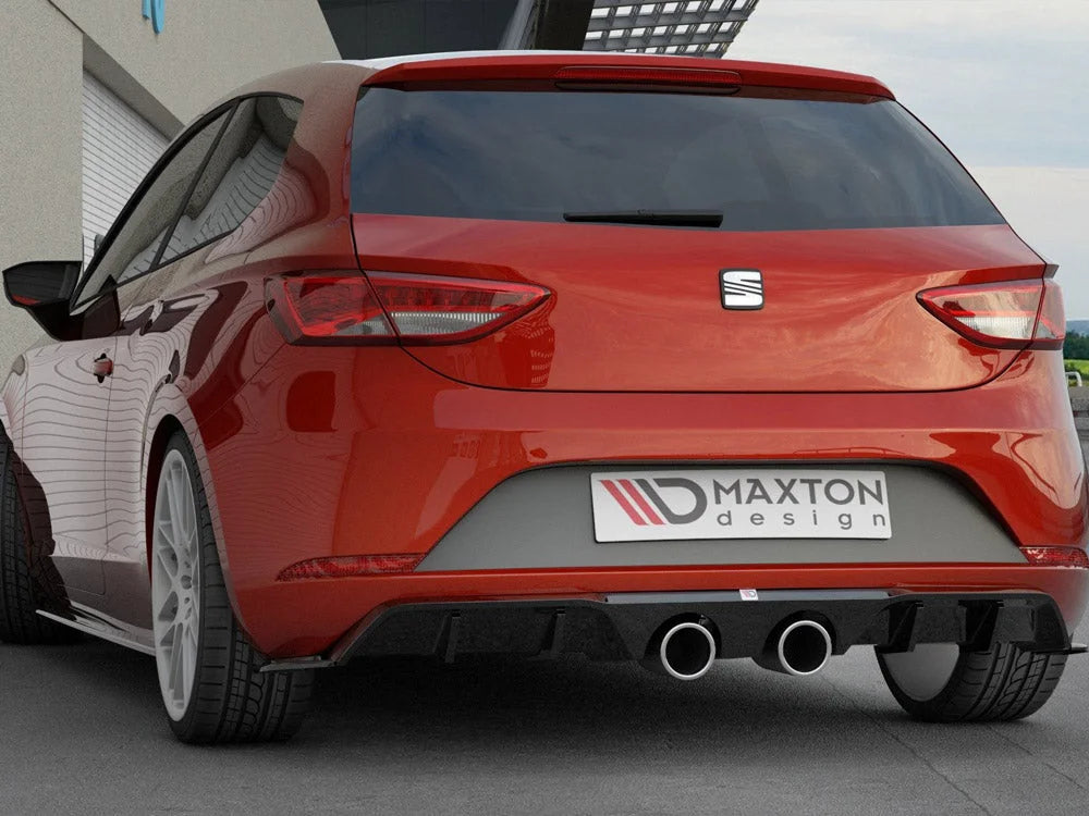 Maxton Design Rear Valance V.2 Seat Leon MK3 Cupra Facelift 2017-