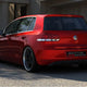 Maxton Design Rear Valance Volkswagen Golf MK6 NO Exhaust CUT OUT 09-12