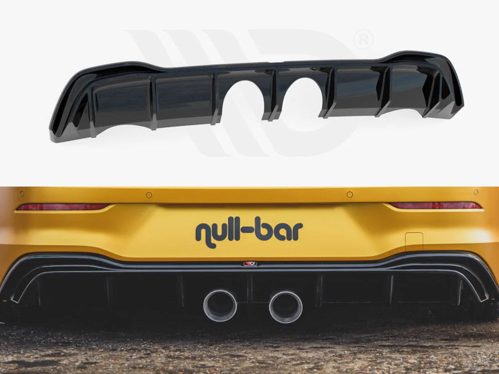Maxton Design Rear Valance Volkswagen Golf MK8 R32 Style 2020-