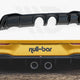 Maxton Design Rear Valance Volkswagen Golf MK8 R32 Style 2020-
