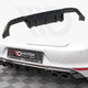 Maxton Design Rear Valance Volkswagen Golf R MK7 13-16
