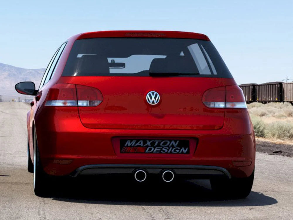 Maxton Design Rear Valance Volkswagen Golf V R32 Style For Volkswagen Golf VI 08-12