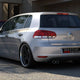 Maxton Design Rear Valance Volkswagen Golf VI With 1 Exhaust HOLE