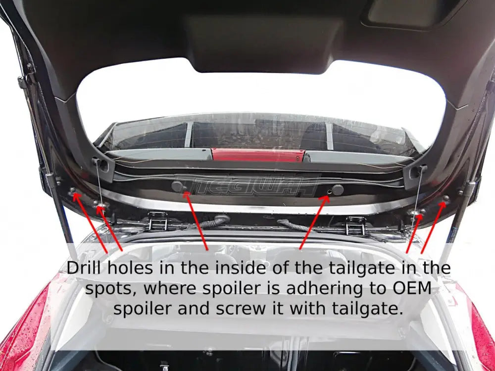 Maxton Design Roof Spoiler Ford Fiesta MK7 Focus RS Style