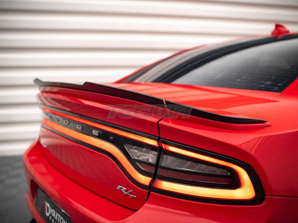 Maxton Design SET OF Spoiler CAPS Dodge Charger RT MK7 Facelift 2014-