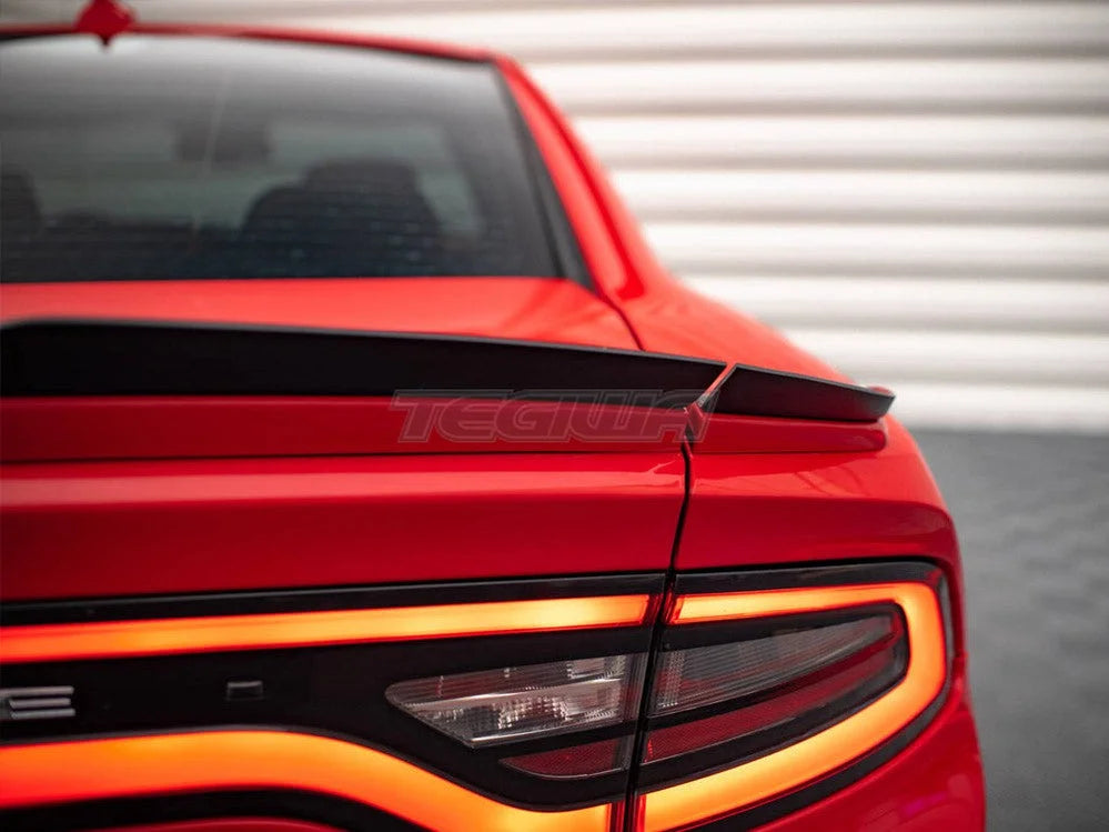Maxton Design SET OF Spoiler CAPS Dodge Charger RT MK7 Facelift 2014-