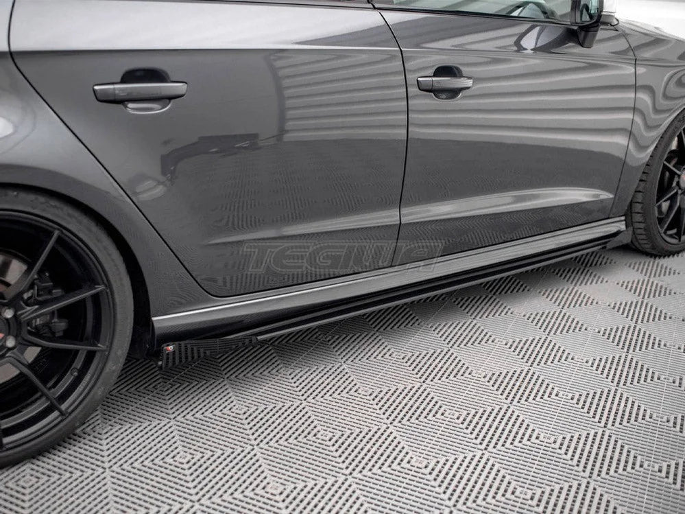 Maxton Design Side Flaps Audi S3 Sportback 8V Facelift