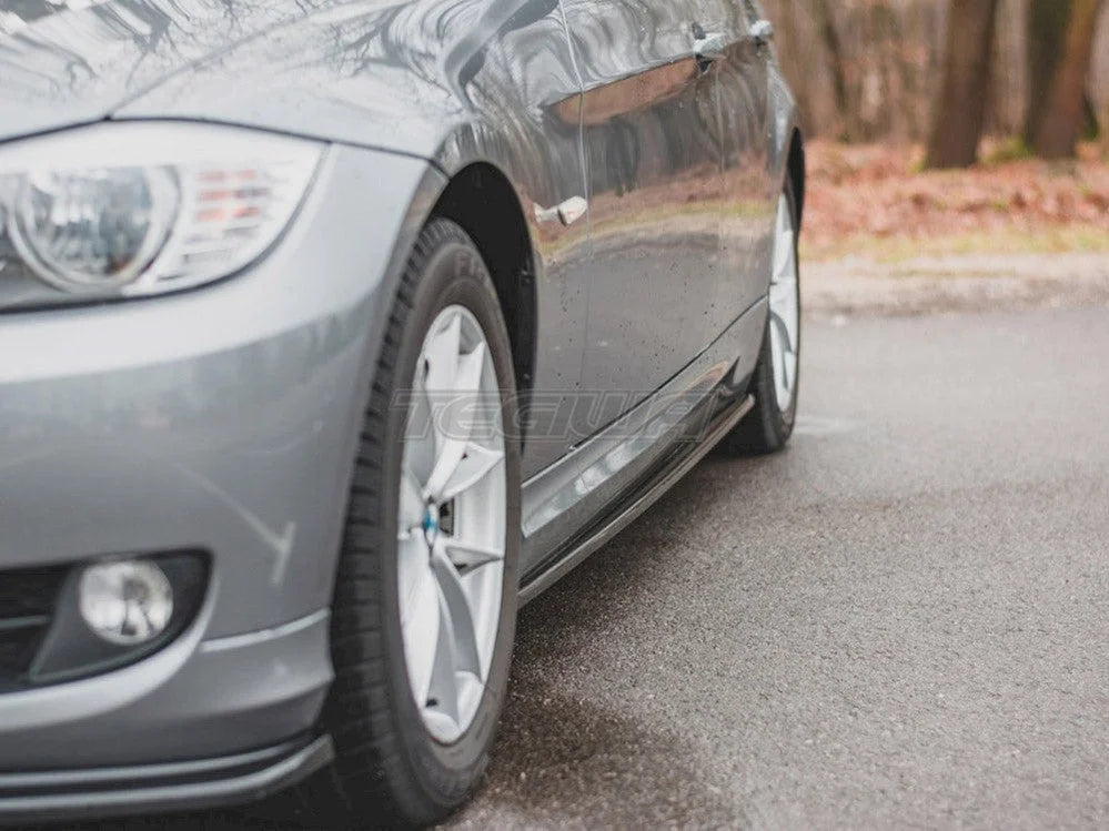 Maxton Design Side Skirt Diffusers BMW 3-Series E91 Facelift 09-11