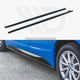 Maxton Design Side Skirt Diffusers BMW X2 F39 M Sport 2016-