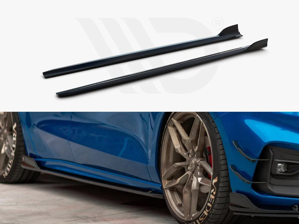 Maxton Design Side Skirt Diffusers Ford Focus MK4 ST ST-Line