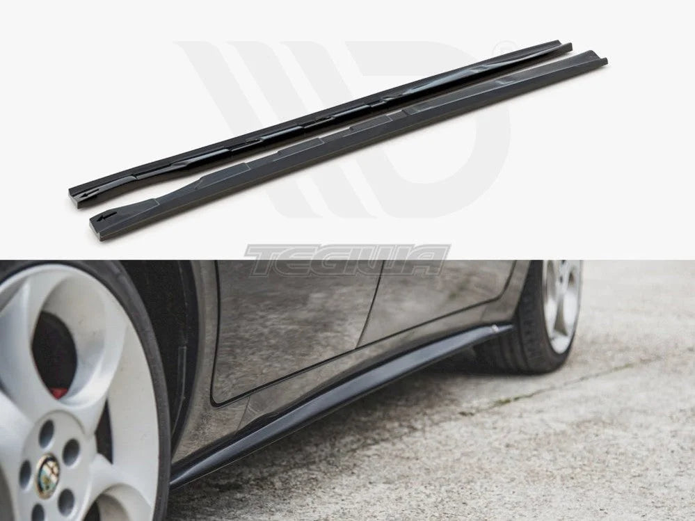 Maxton Design Side Skirts Diffusers Alfa Romeo 156 Facelift 03-06