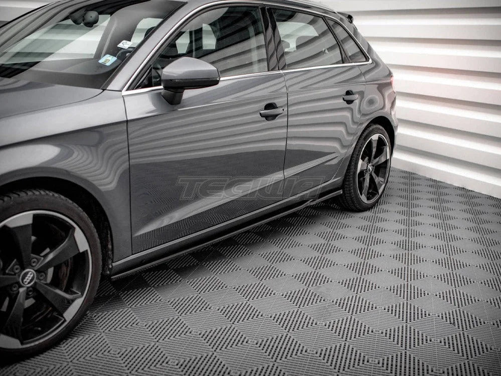 Maxton Design Side Skirts Diffusers Audi A3 Sportback 8V 13-16
