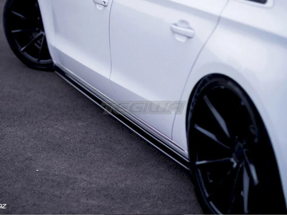 Maxton Design Side Skirts Diffusers Audi A8 D4 2099- 2013
