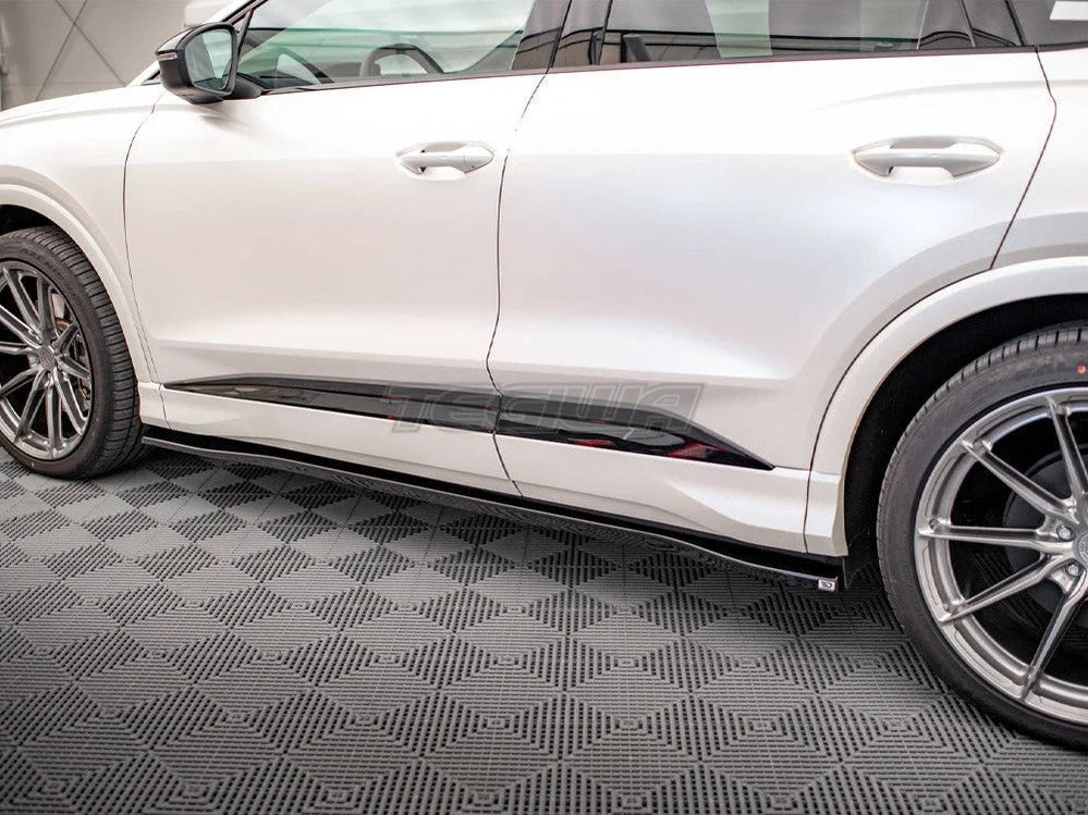 Maxton Design Side Skirts Diffusers Audi Q4 e-Tron Sportback Mk1