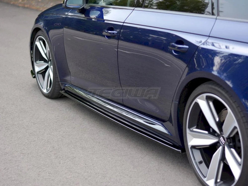 Maxton Design Side Skirts Diffusers Audi RS4 B9 17-19