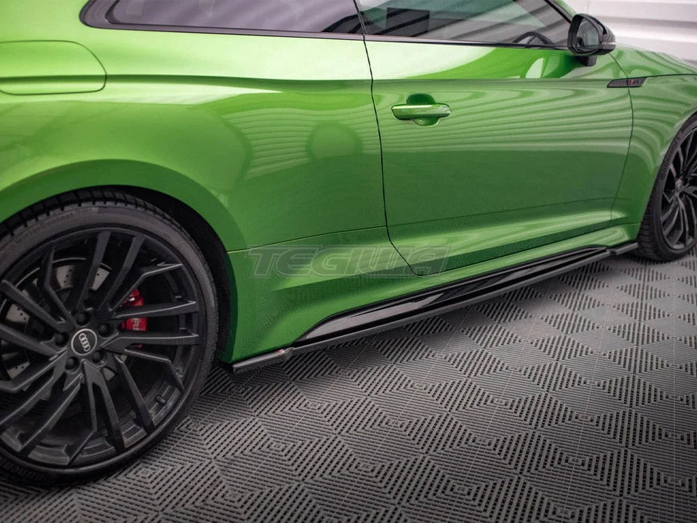Maxton Design Side Skirts Diffusers Audi RS5 Coupe F5 Facelift