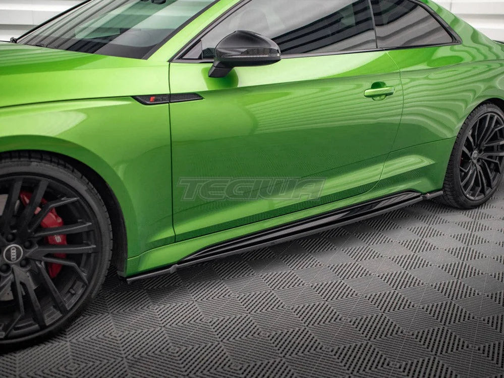 Maxton Design Side Skirts Diffusers Audi RS5 Coupe F5 Facelift