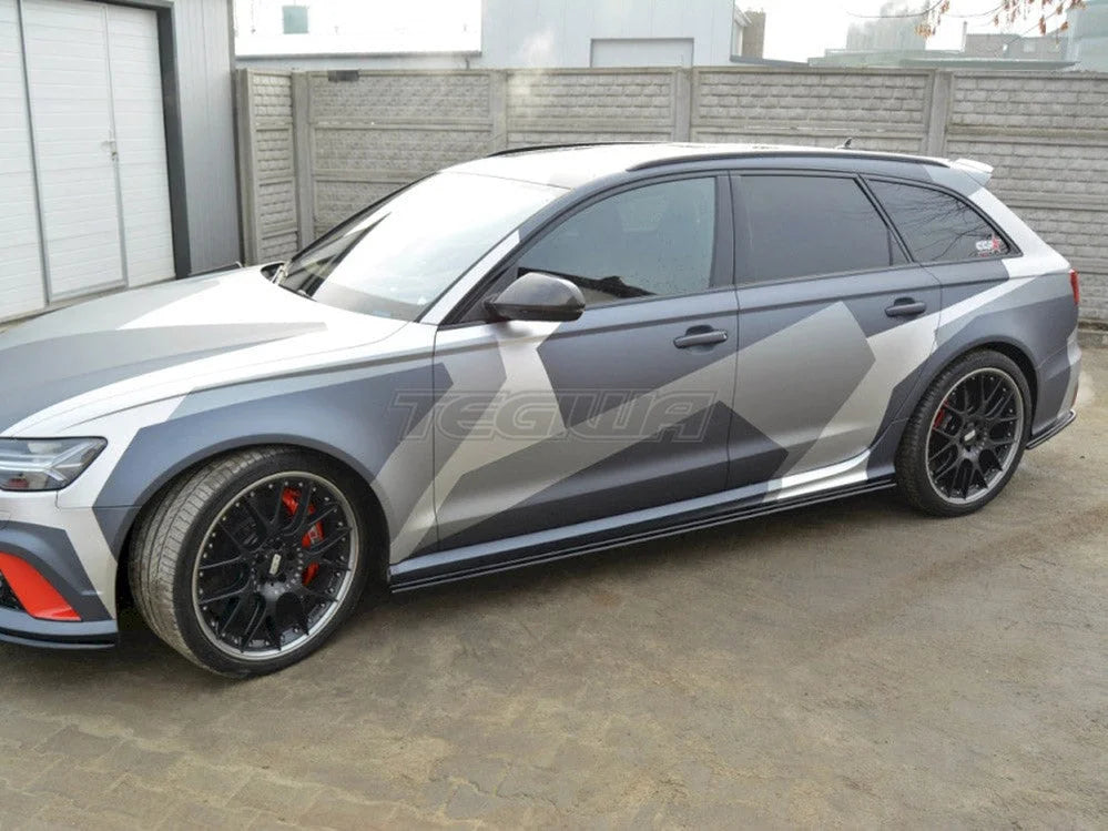 Maxton Design Side Skirts Diffusers Audi RS6 C7