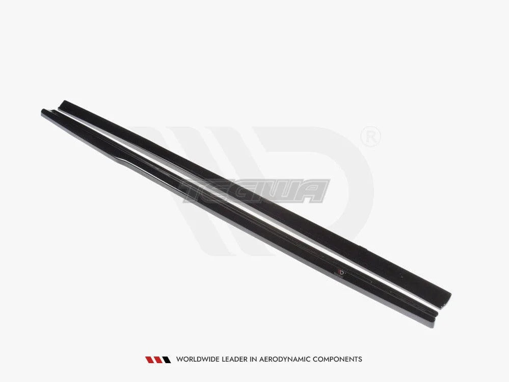 Maxton Design Side Skirts Diffusers Audi S3 A3 S-line 8V 8V FL Hatchback