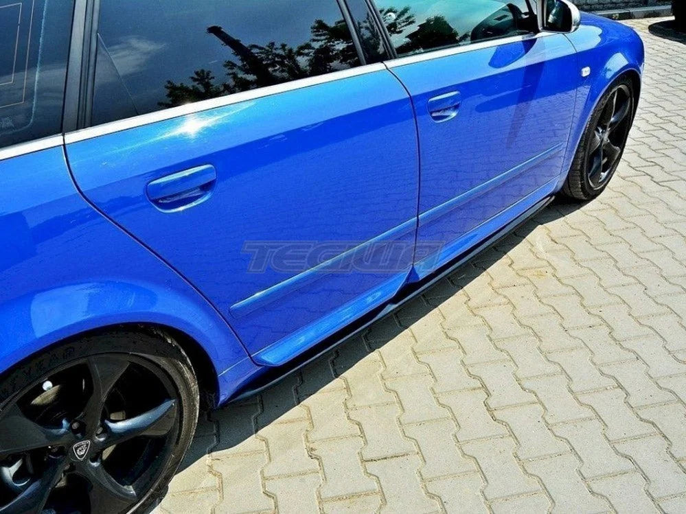 Maxton Design Side Skirts Diffusers Audi S4 A4 A4 S-line B6 B7