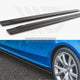 Maxton Design Side Skirts Diffusers Audi S4 A4 A4 S-line B8 B8 Facelift 09-15