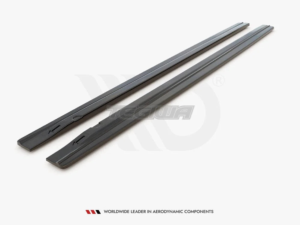 Maxton Design Side Skirts Diffusers Audi S4 A4 A4 S-line B8 B8 Facelift 09-15