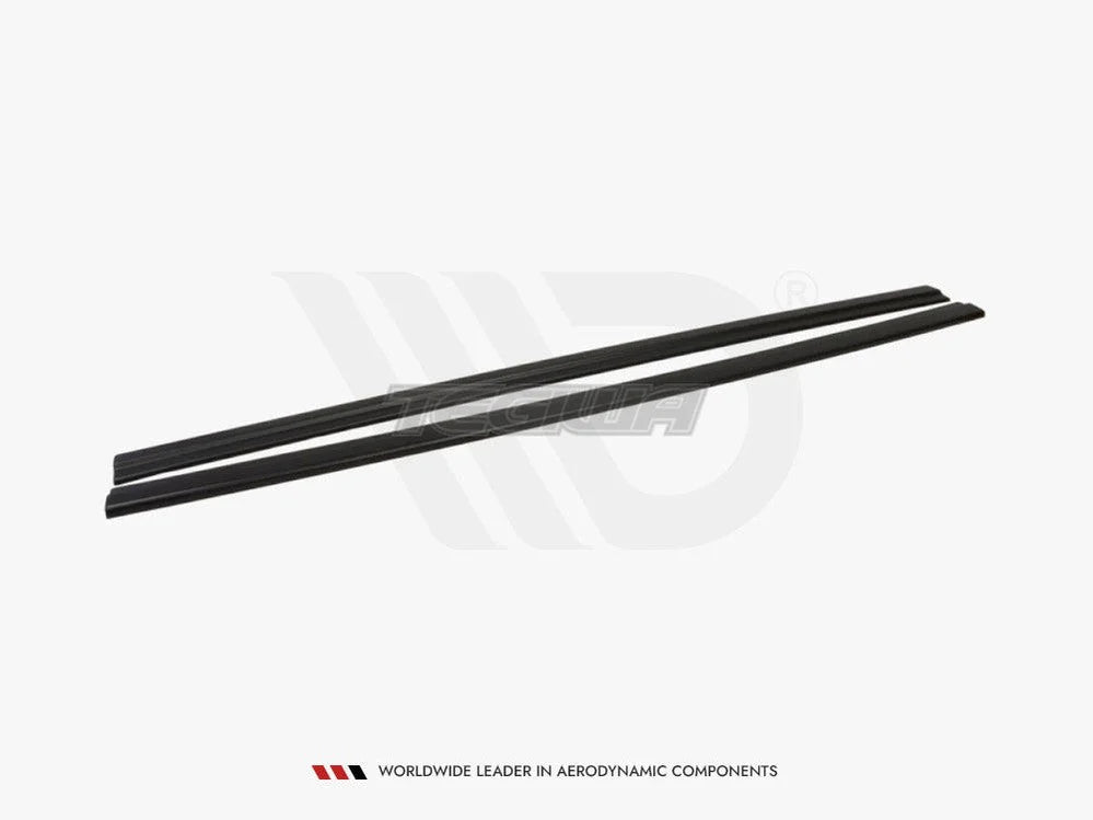Maxton Design Side Skirts Diffusers Audi S7 A7 S-line C7 FL 10-14