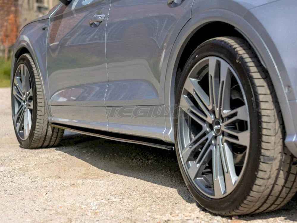 Maxton Design Side Skirts Diffusers Audi SQ5 Q5 S-line MKII 2017-UP